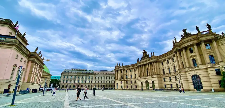 Bebelplatz with the State Opera and the Old Library
