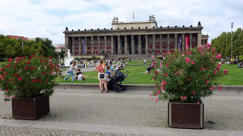 The Altes Museum and the Lustgarten